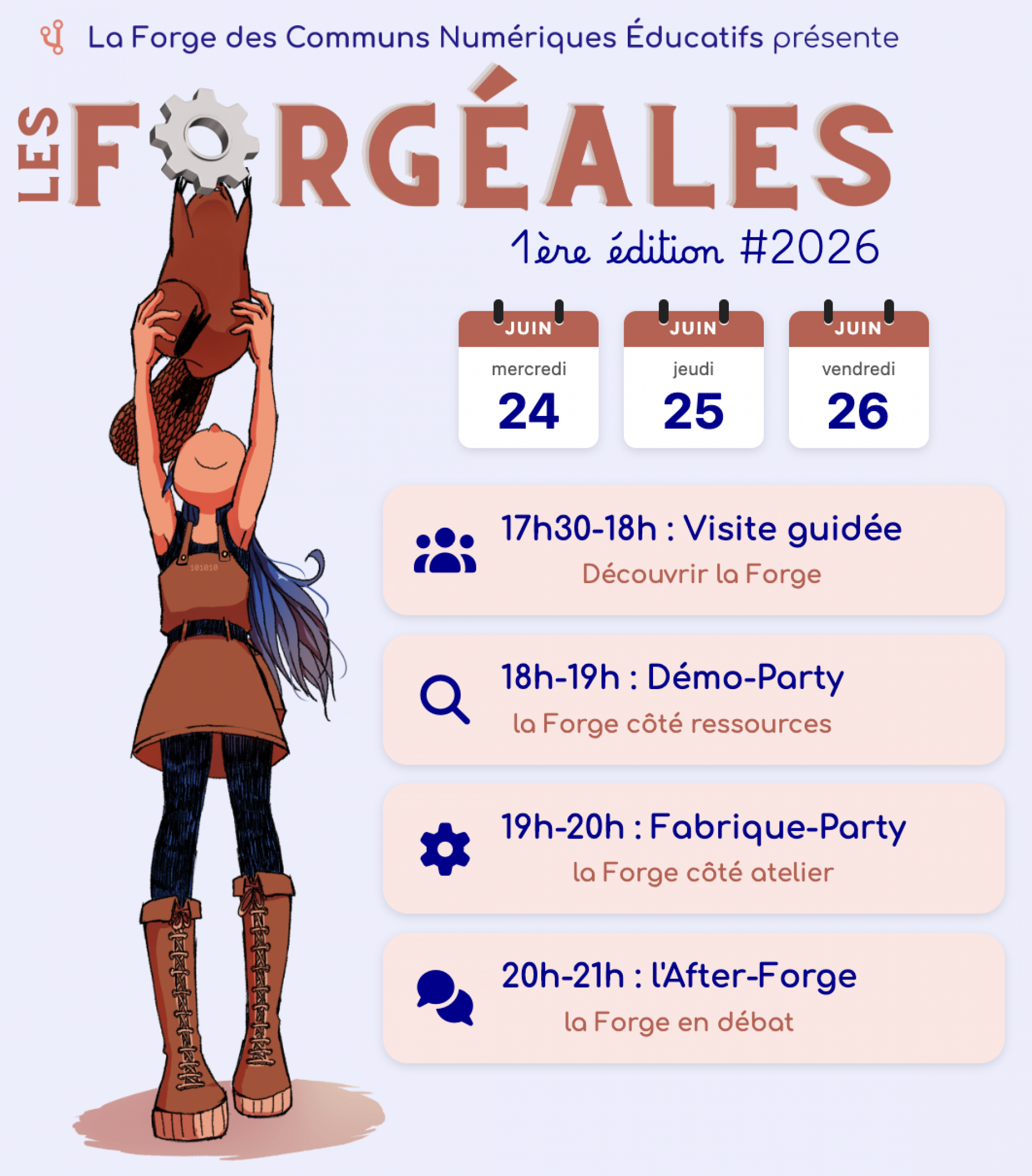 Affiche de l'événement Les Forgéales 2026